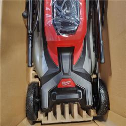 HOUSTON LOCATION - AS-IS M18 FUEL Brushless Cordless 21 in. Walk Behind Dual Battery Self-Propelled Mower W/ Rapid Charger