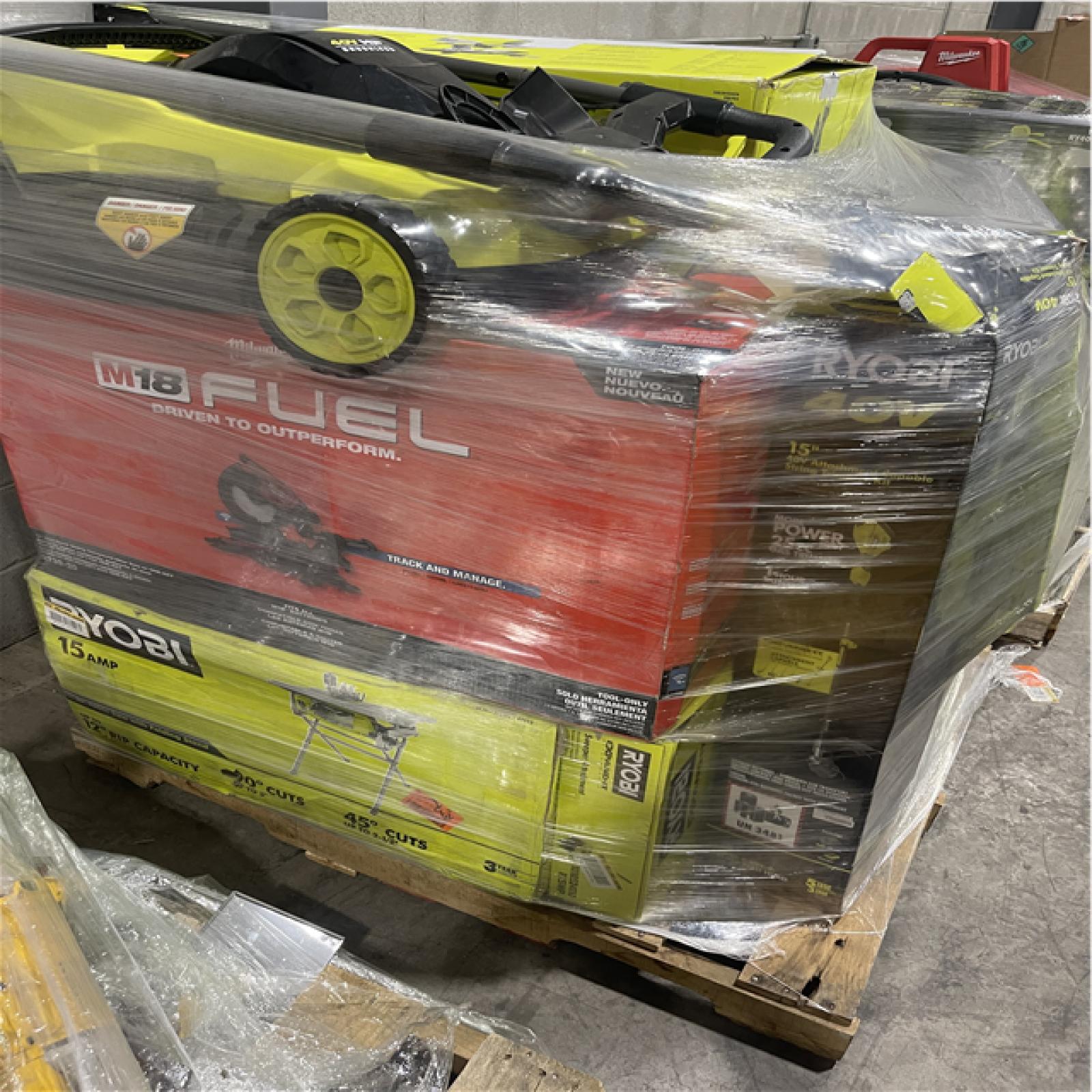 Pittston Location As-Is Power Tools Partial Truckload (11 Pallets) 1077-B