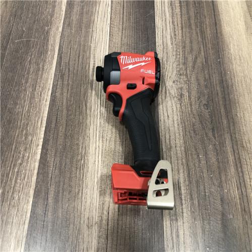AS-IS Milwaukee FUEL 18V Lithium-Ion Brushless Cordless 1/4 in. Hex Impact Driver (Tool-Only)