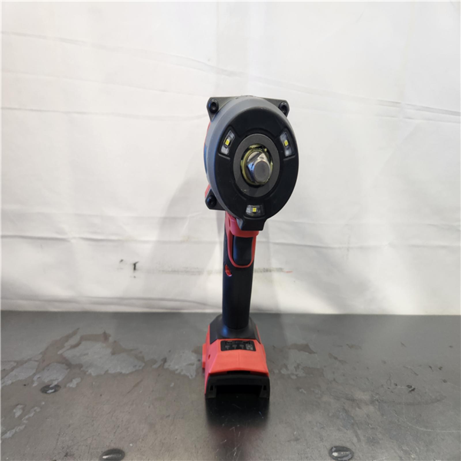 AS-IS- Milwaukee FUEL 18V Lithium-Ion Brushless Cordless 1/2 in. Impact Wrench with Friction Ring (Tool-Only)