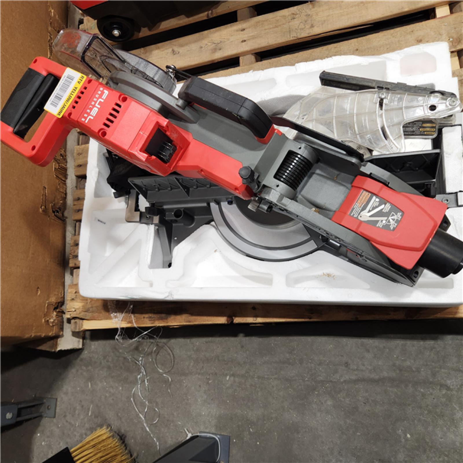 AS-IS Milwaukee Tool 10 Double Bevel Sliding Miter Saw - 48 (Left) Max | Part #2734-20