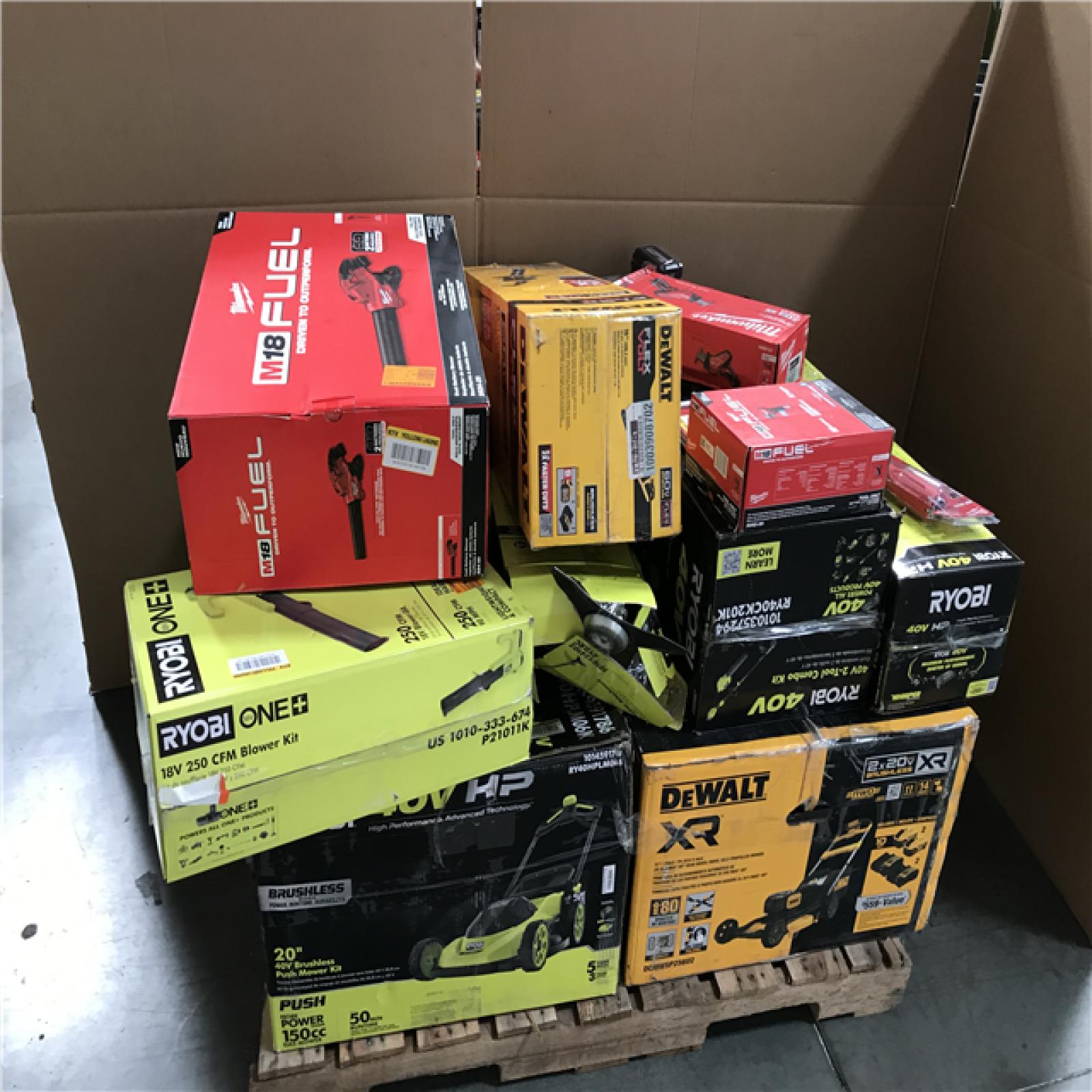 CALIFORNIA AS-IS TOOL PALLET