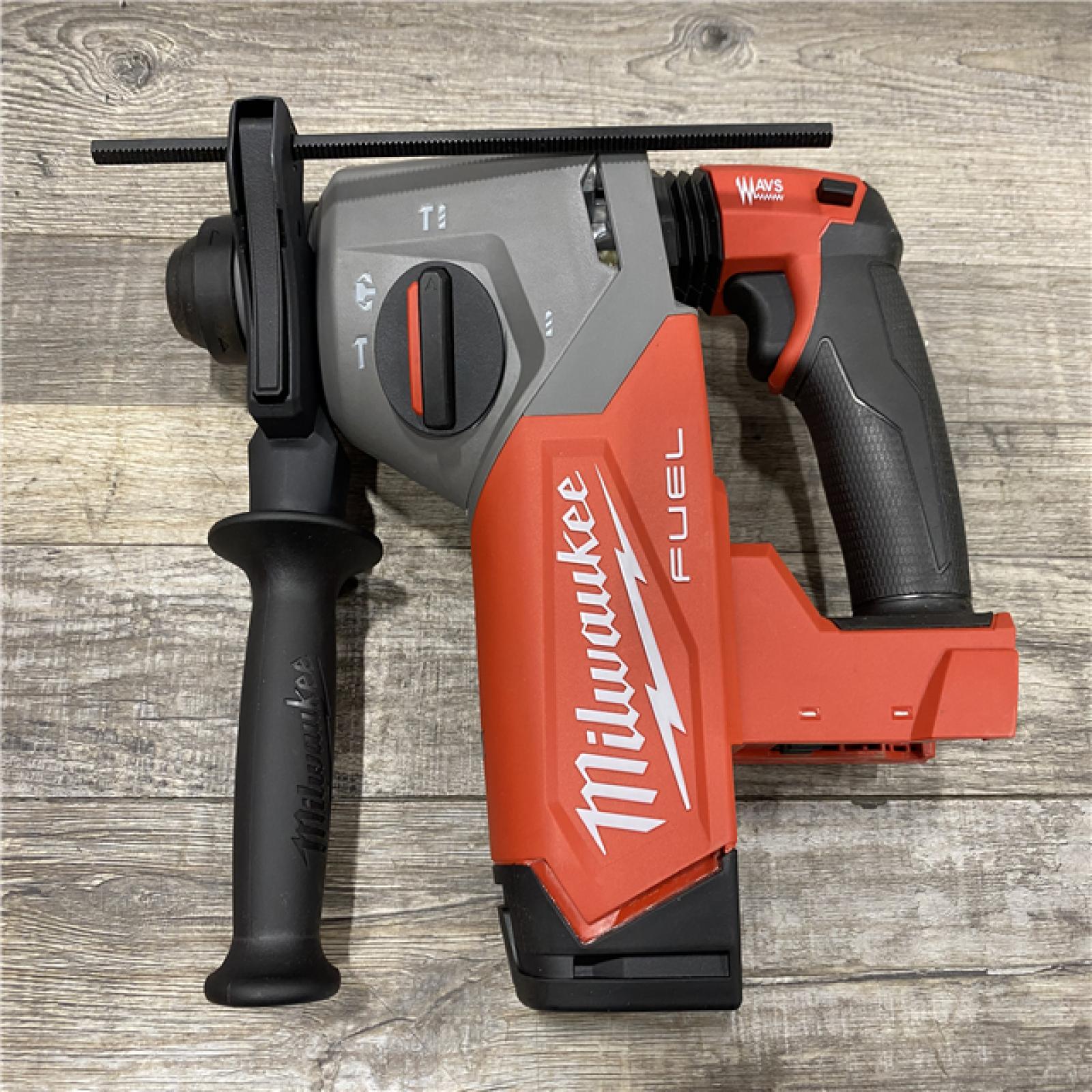 AS-IS Milwaukee FUEL 18V Lithium-Ion Brushless Cordless 1 in. SDS-Plus Rotary Hammer (Tool-Only)