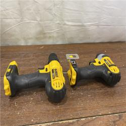 AS-IS DeWALT 20V MAX Cordless Drill Driver/Impact Driver Combo Kit 1.3 Ah Lithium Ion