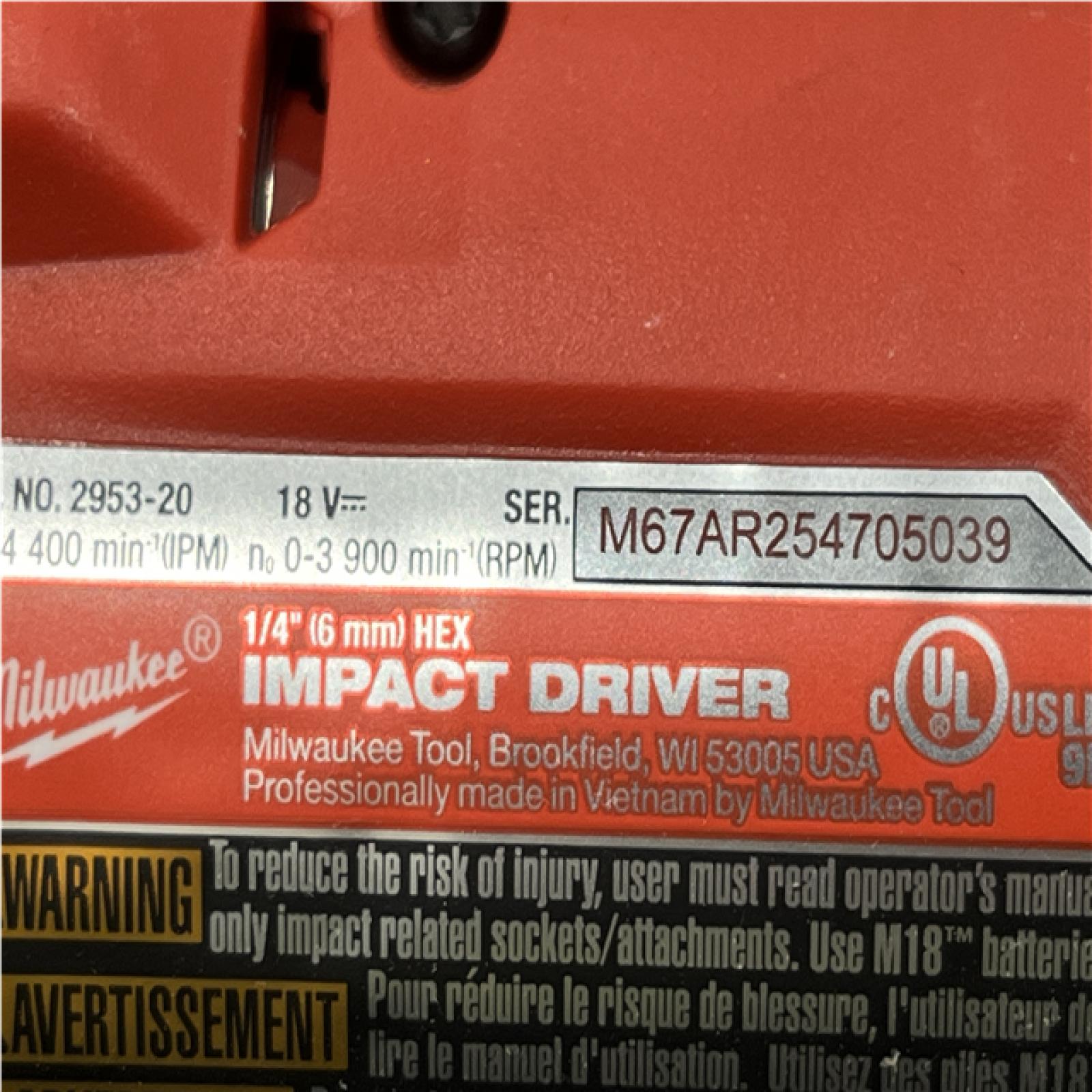 AS-IS Milwaukee FUEL 18V Lithium-Ion Brushless Cordless Hammer Drill and Impact Driver Combo Kit