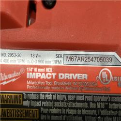 AS-IS Milwaukee FUEL 18V Lithium-Ion Brushless Cordless Hammer Drill and Impact Driver Combo Kit