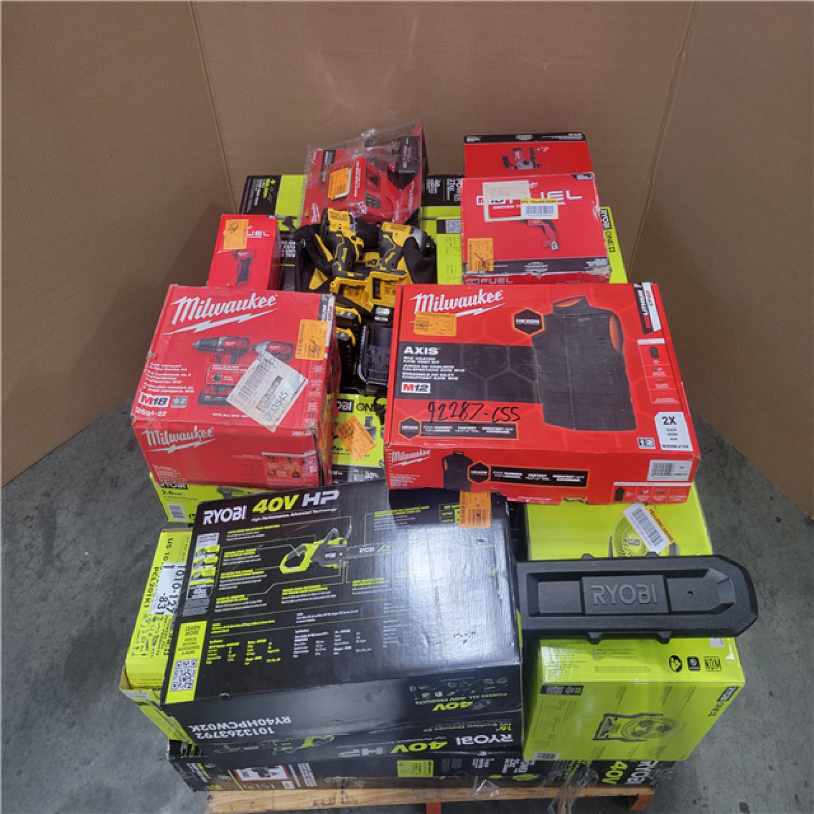 CALIFORNIA AS-IS TOOL PALLET