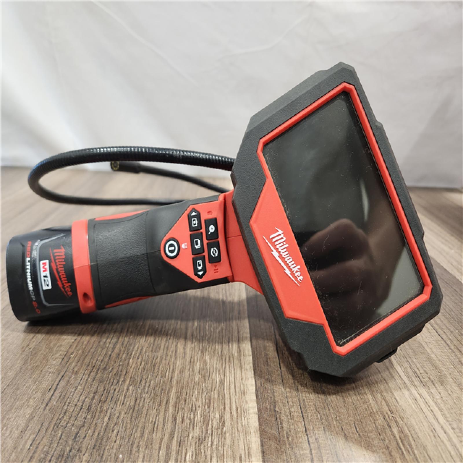 AS-IS- MILWAUKEE M12 12V Lithium-Ion Cordless M-SPECTOR 360-Degree 4 Ft. Inspection Camera Kit