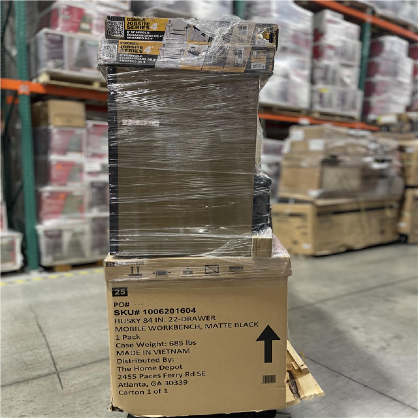 DALLAS LOCATION- AS-IS HOME IMPROVEMENT PALLET