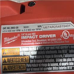 AS-IS Milwaukee FUEL 18V Lithium-Ion Brushless Cordless Hammer Drill and Impact Driver Combo Kit