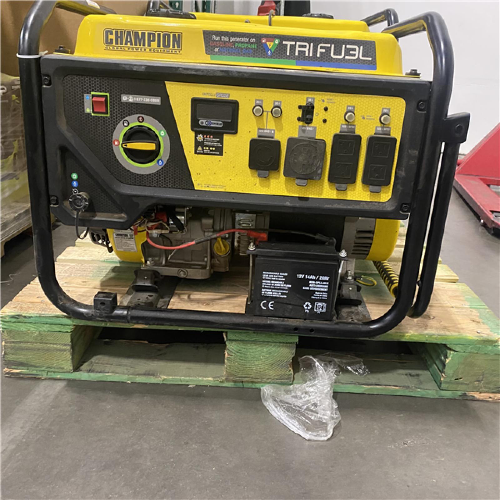 Dallas Location - As-Is Champion 201412 11500W Tri Fuel Generator(Lot Of 2)