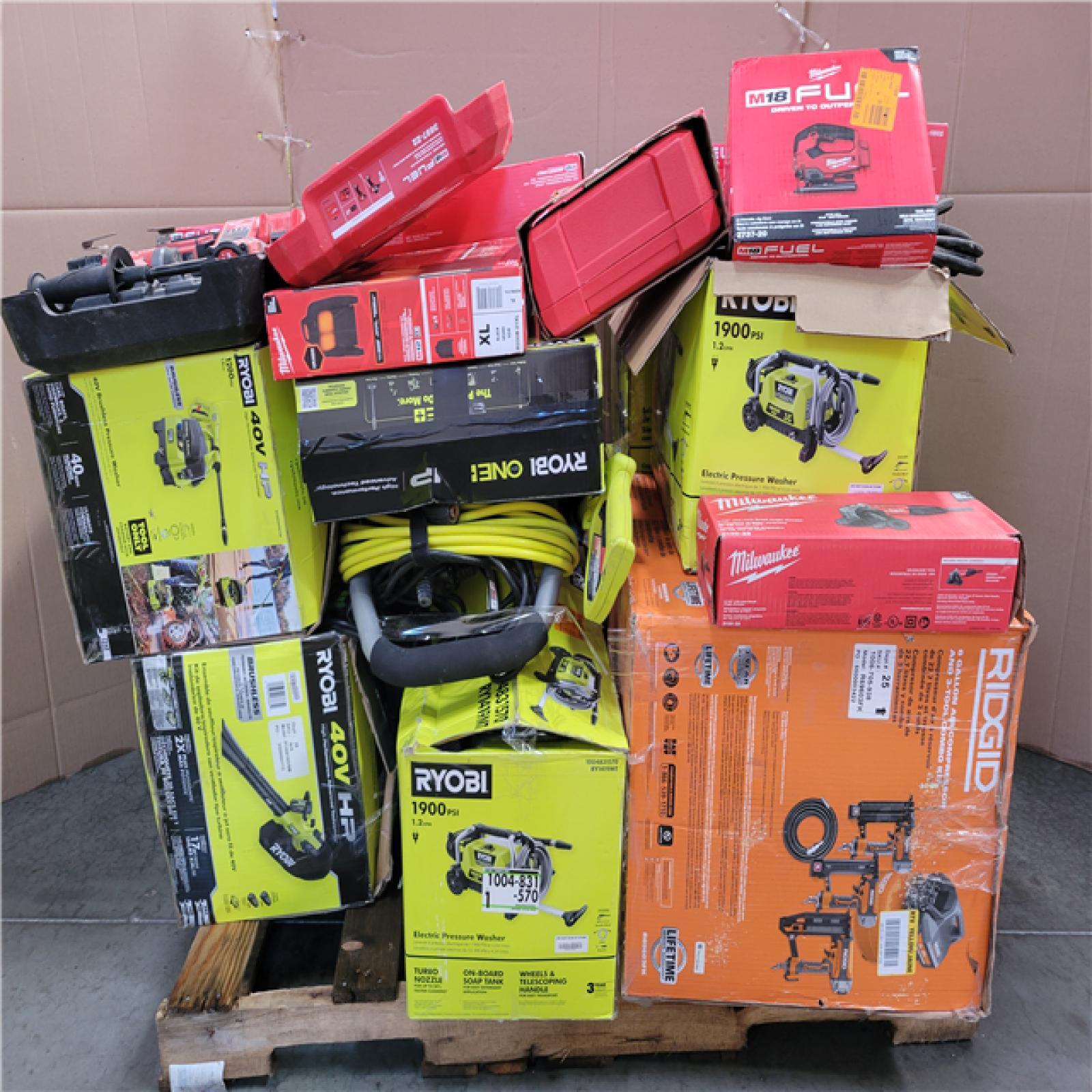 CALIFORNIA AS-IS TOOL PALLET