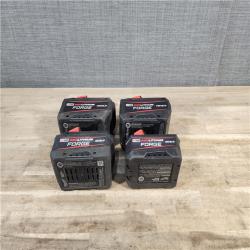 HOUSTON LOCATION - AS-IS MILWAUKEE FORGE BATTERY PACK QTY - 4
