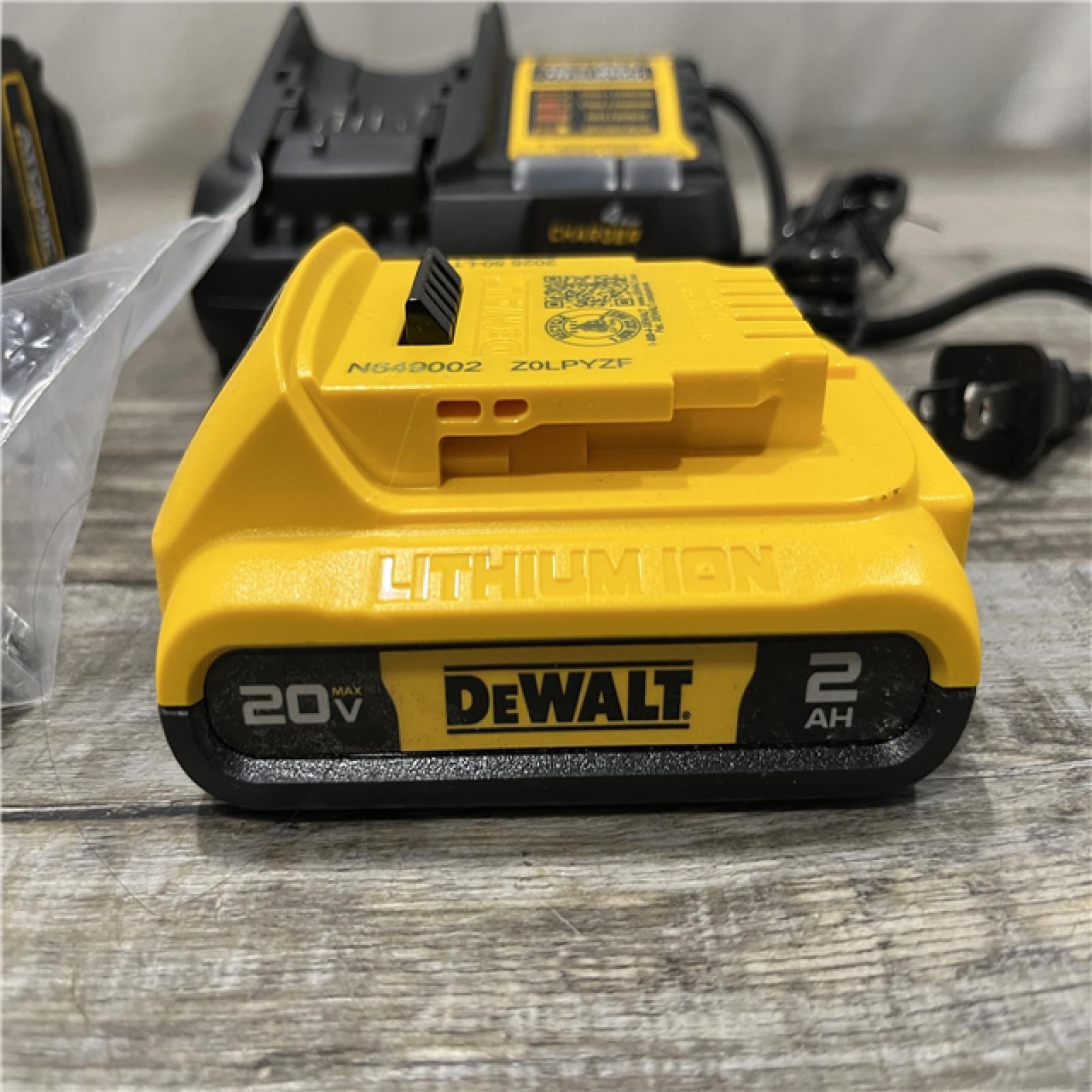 AS-IS DEWALT Atomic 20V Lithium-Ion Cordless Compact 1/2 in. Drill/Driver Kit