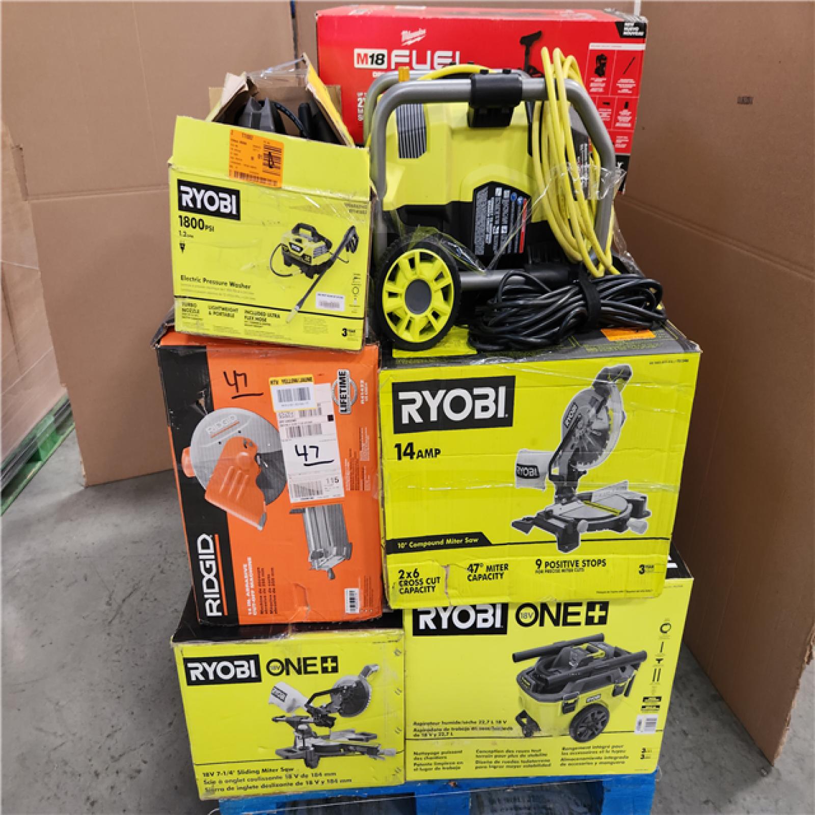 CALIFORNIA AS-IS TOOL PALLET