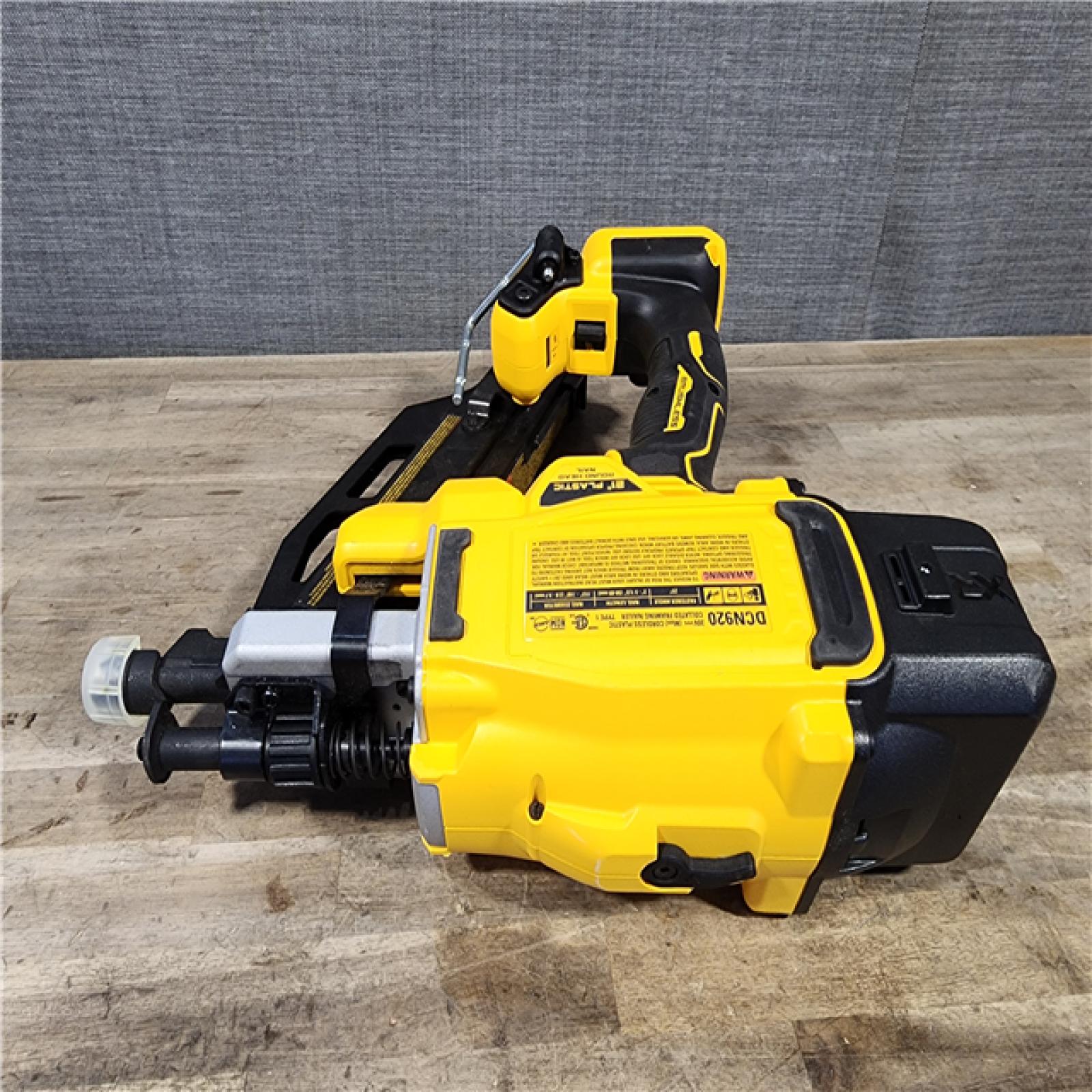 HOUSTON LOCATION - AS-IS DEWALT 20-Volt 21° Cordless Framing Nailer (Tool-Only)