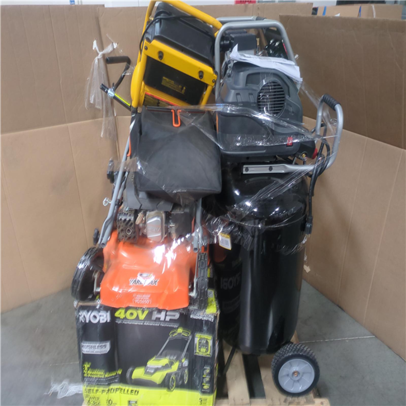 California AS-IS OUTDOOR POWER EQUIPMENT