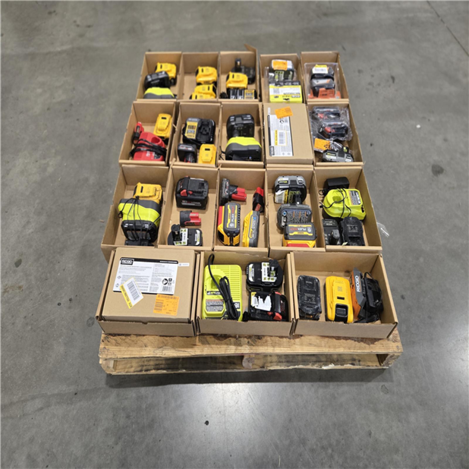 DALLAS LOCATION- AS-IS BATTERY PALLET