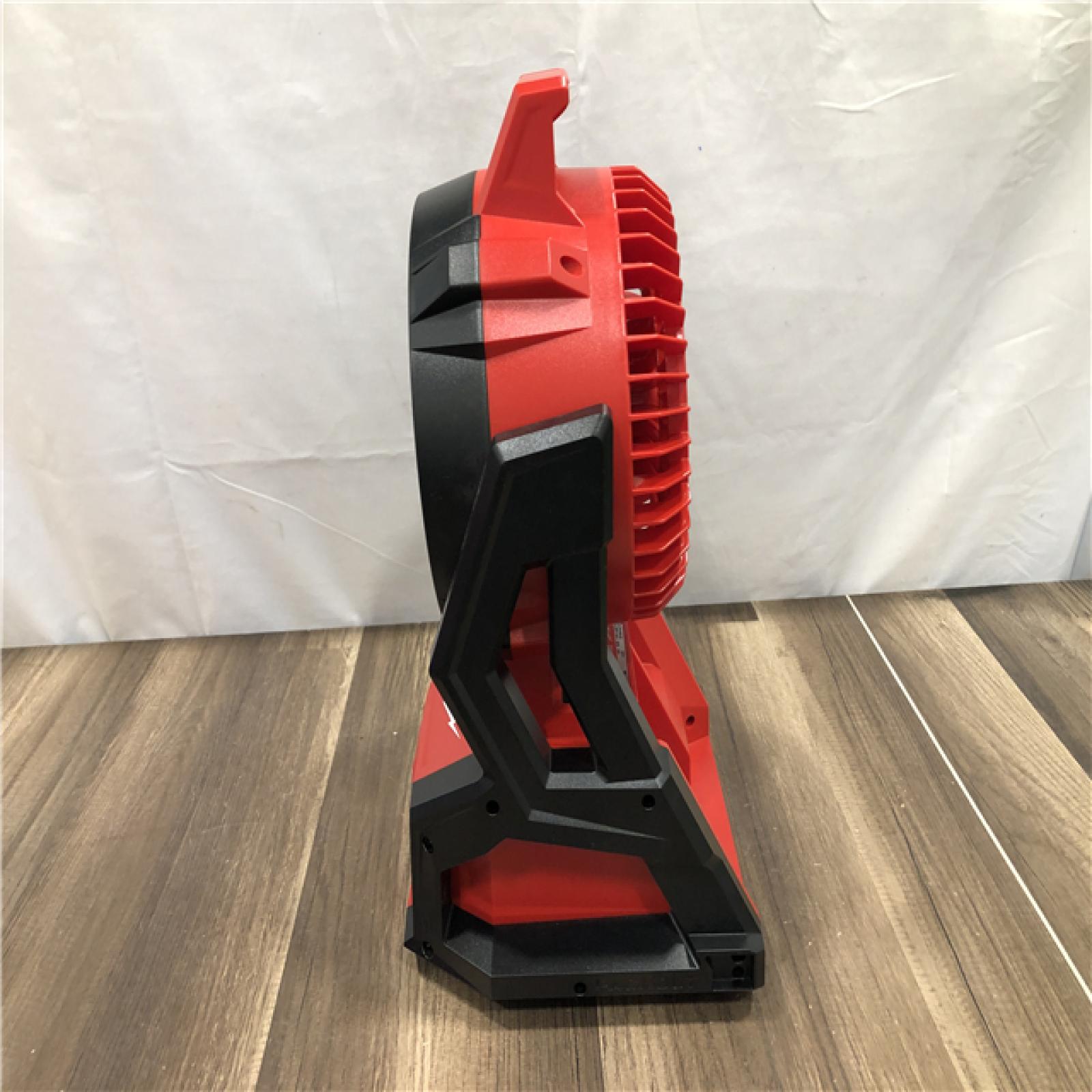 AS-IS Milwaukee 18-Volt Lithium-Ion Brushless Cordless PACKOUT Jobsite Fan (Tool-Only)
