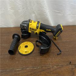 AS-IS DEWALT 60V MAX Cordless Brushless 4.5 in. to 6 in. Small Angle Grinder with Kickback Brake (Tool Only)