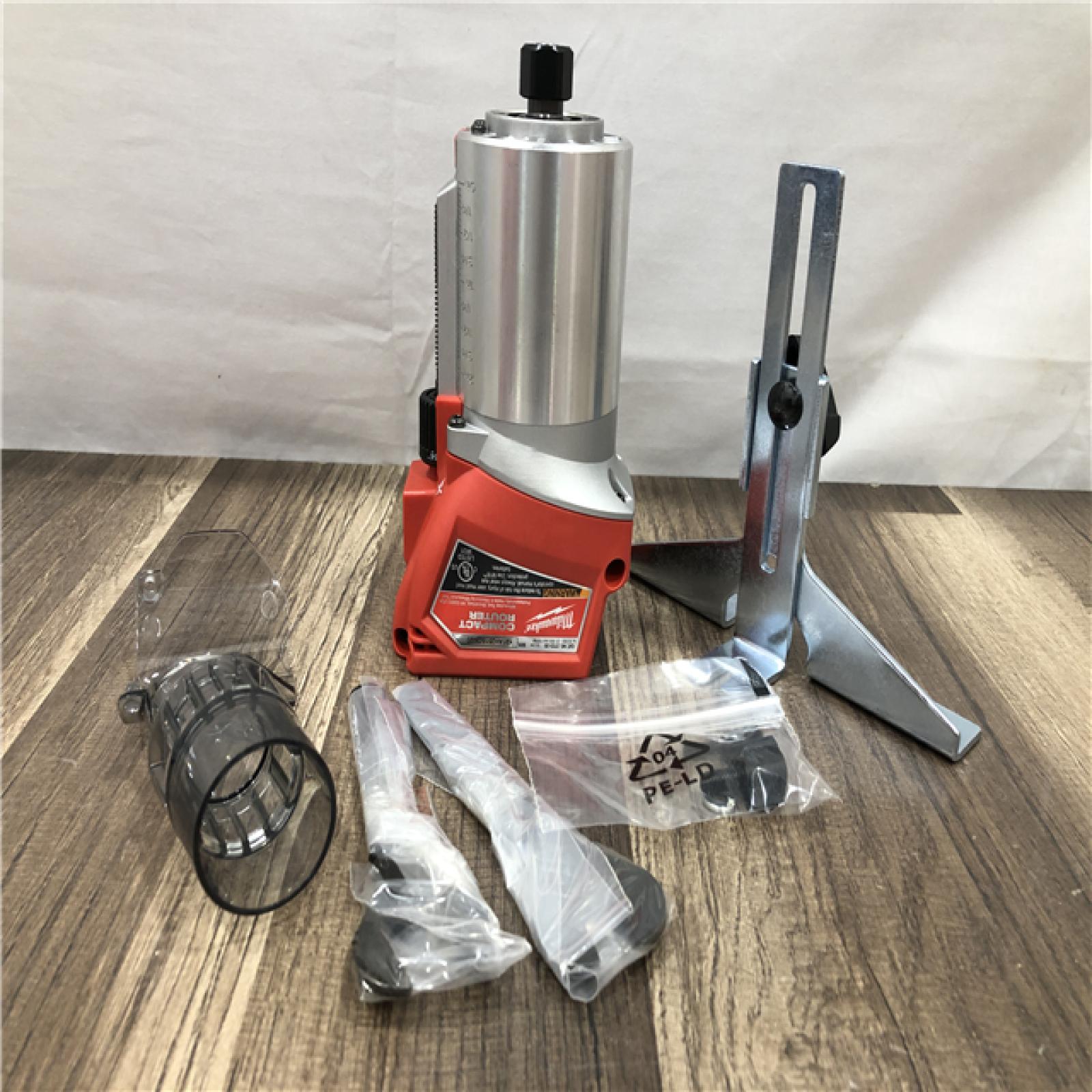 AS-IS Milwaukee FUEL 18V Lithium-Ion Brushless Cordless Compact Router (Tool-Only)