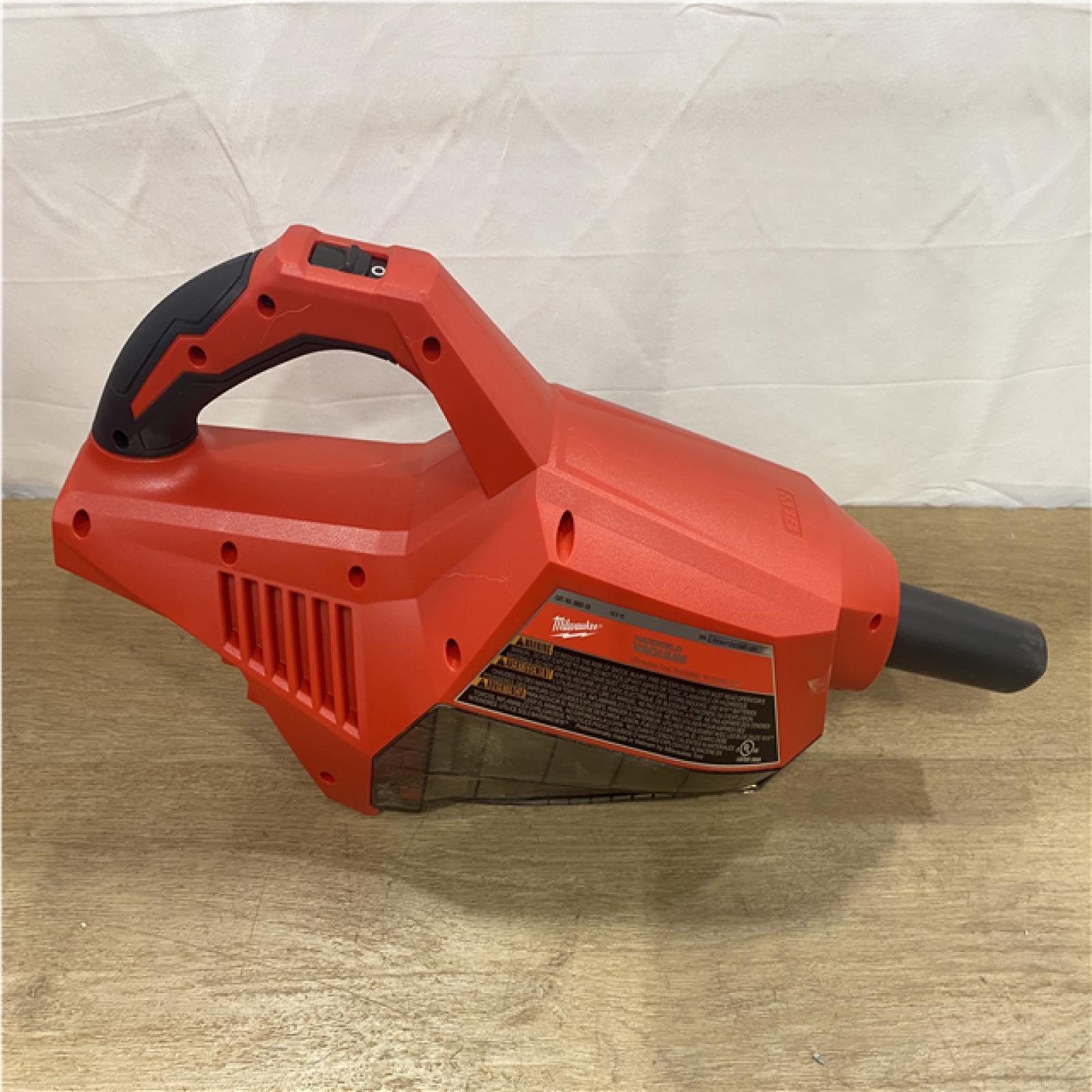 AS-IS Milwaukee 18-Volt Lithium-Ion Brushless Bagless Cordless HEPA Handheld Vacuum (Vacuum Only)
