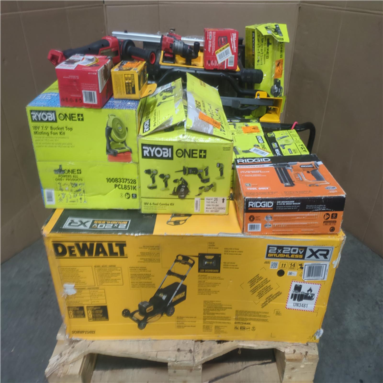 CALIFORNIA AS-IS TOOL PALLET