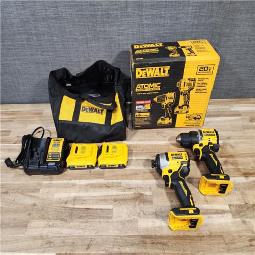 HOUSTON LOCATION - AS-IS DEWALT ATOMIC 20-Volt MAX Lithium-Ion Cordless Combo Kit