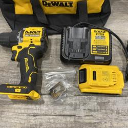 AS-IS DEWALT Atomic 20V Lithium-Ion Cordless Compact 1/2 in. Drill/Driver Kit