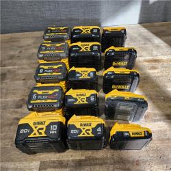 HOUSTON LOCATION - AS-IS DEWALT BATTERY PACK QTY - 15