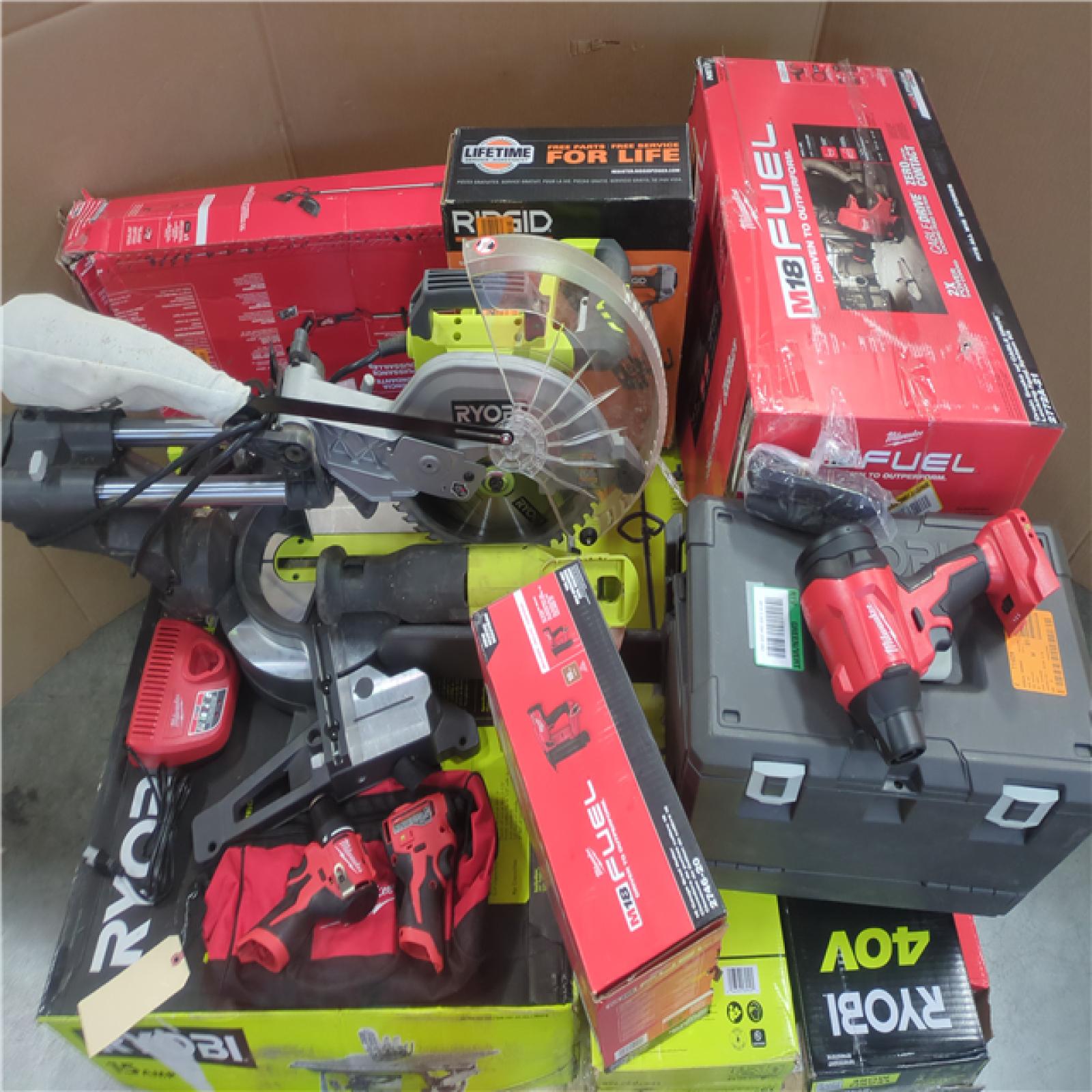 CALIFORNIA AS-IS TOOL PALLET