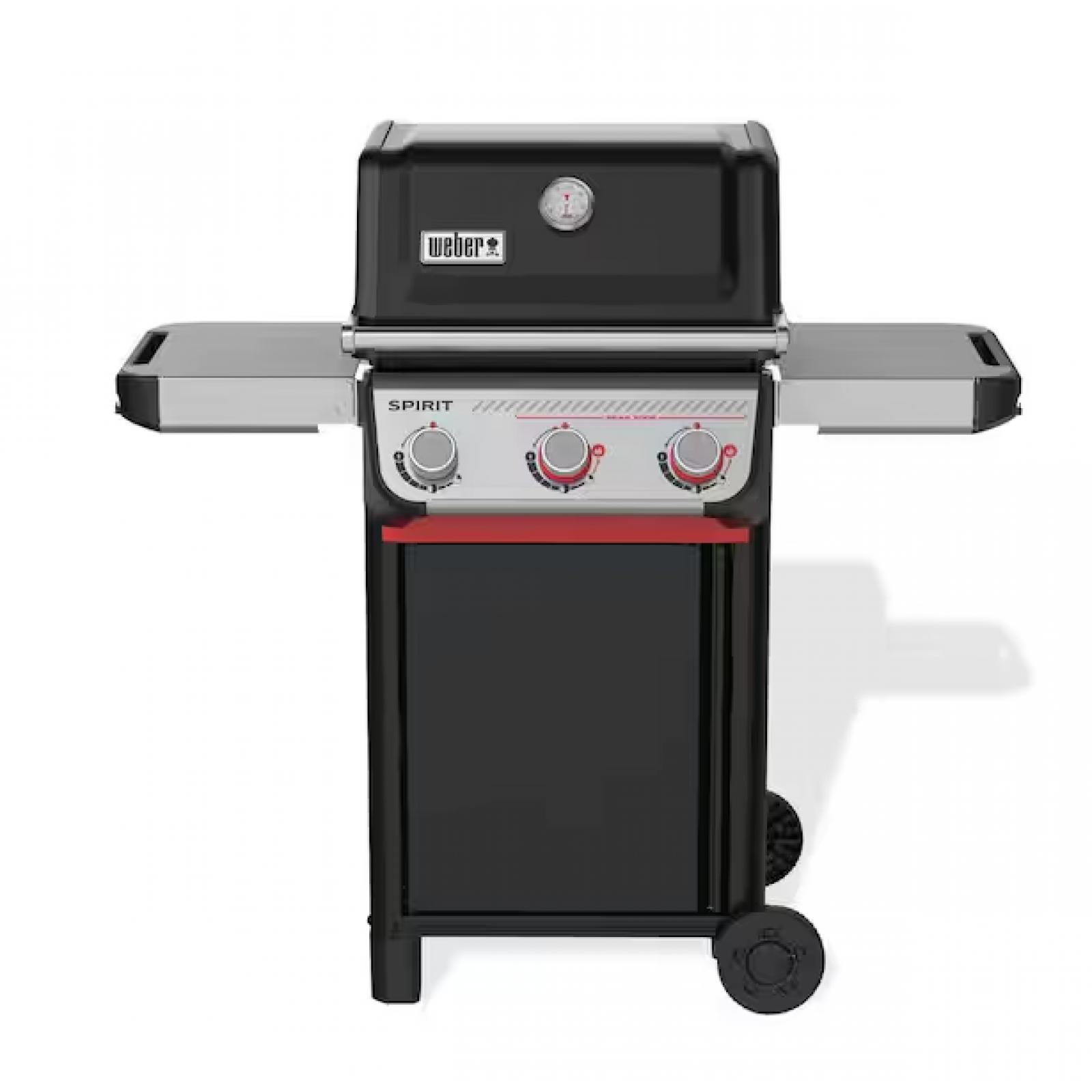 DALLAS LOCATION - Weber Spirit E-325 3-Burner Liquid Propane Gas Grill in Black with Sear Zone