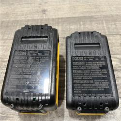 AS-IS DEWALT 20V MAX Lithium-Ion Battery Kit with 5.0Ah and 2.0Ah Battery and Charger
