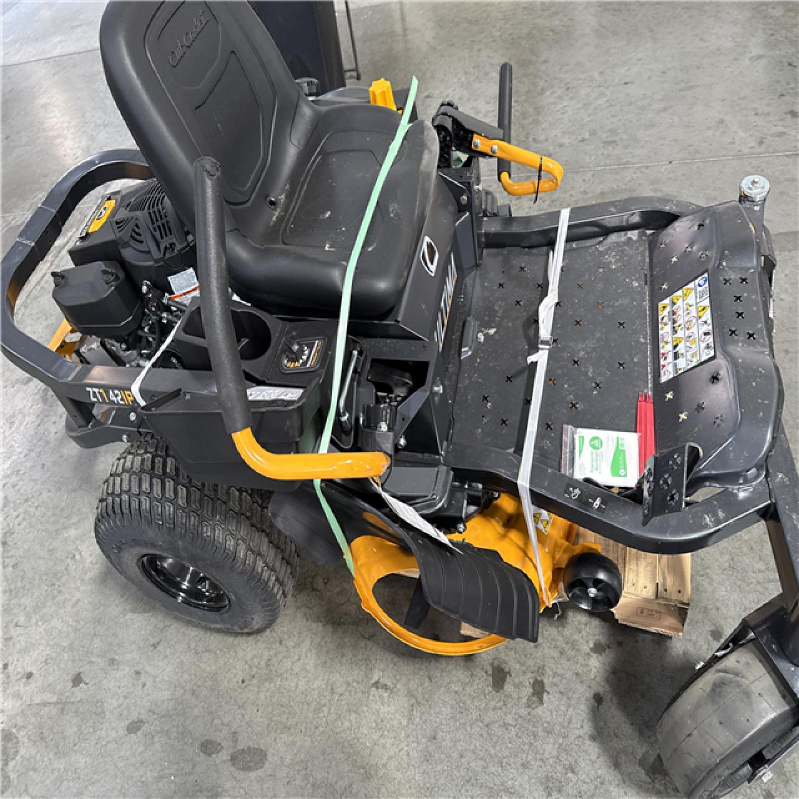 California AS-IS Cub Cadet ZT1 42IP Riding Mower