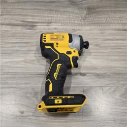 AS-IS DEWALT ATOMIC 20V MAX* Cordless Compact Impact Driver Kit