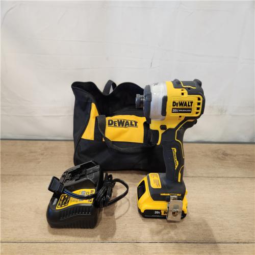 AS-IS- DEWALT ATOMIC 20V MAX* Brushless Cordless Compact 1/4 in. Impact Driver Kit
