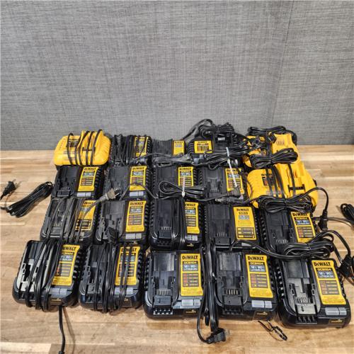 HOUSTON LOCATION - AS-IS DEWALT BATTERY CHARGER PACK QTY - 20