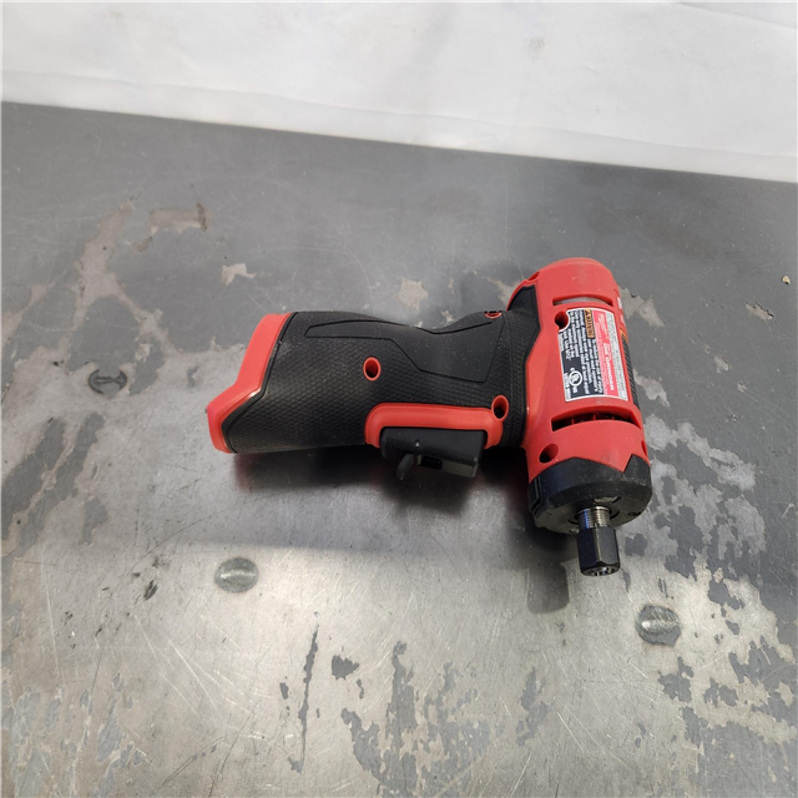 AS-IS- Milwaukee M12 FUEL 1/4 Right Angle Die Grinder