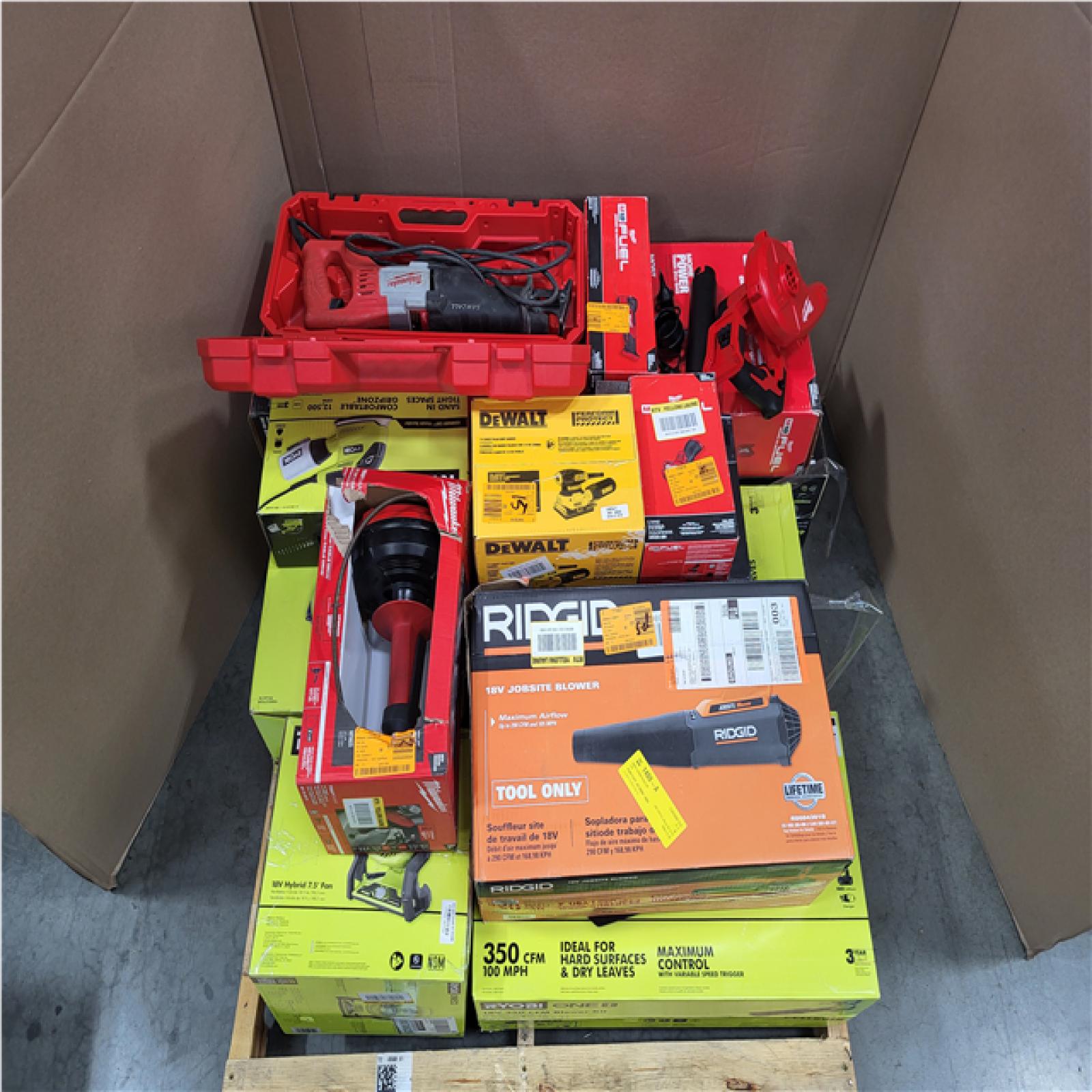 CALIFORNIA AS-IS TOOL PALLET