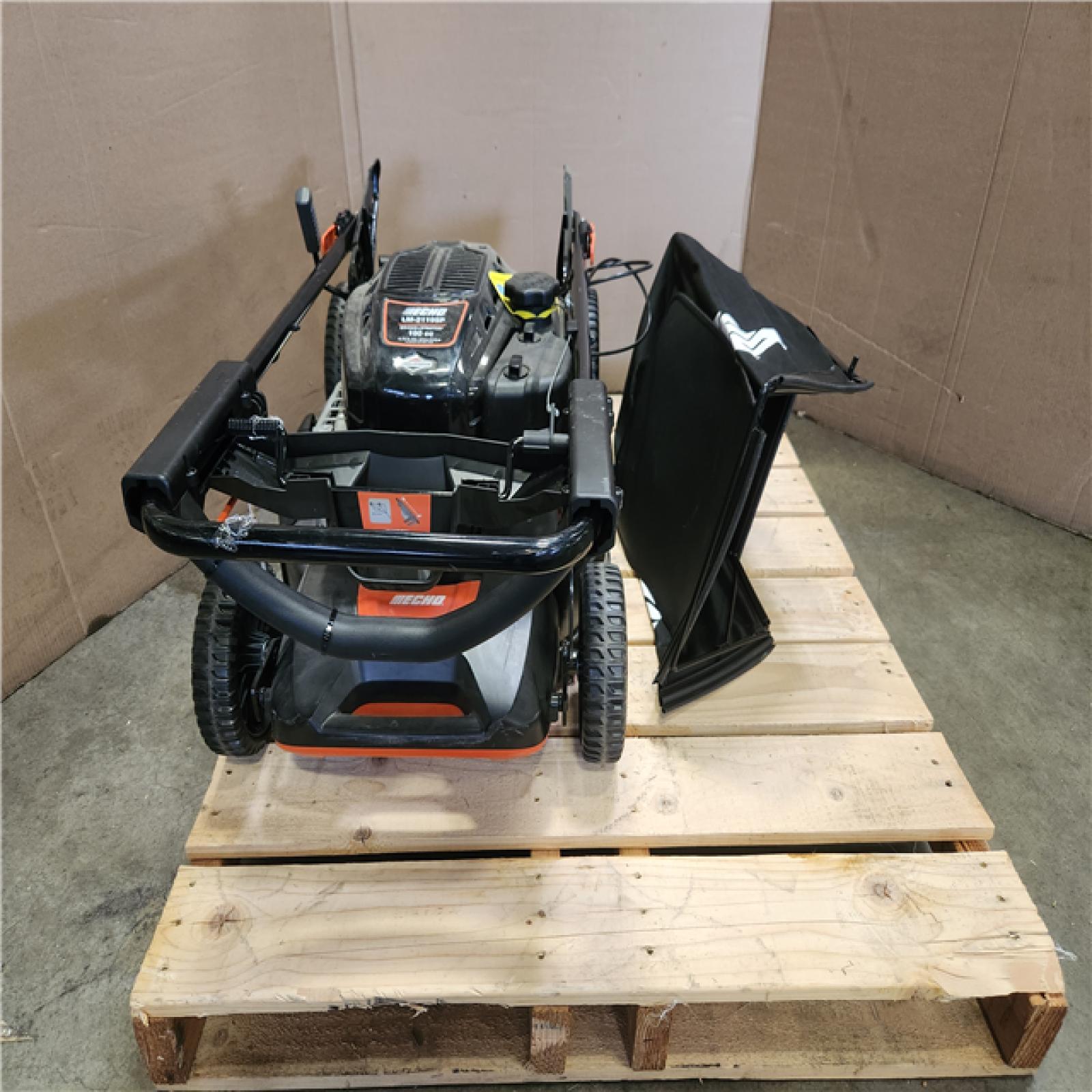 Phoenix ECHO 21 in. 190 cc Briggs and Stratton Gas 3-in-1 Dual Blade RWD Self-Propelled Lawn Mower with Single Lever Deck Adjustment