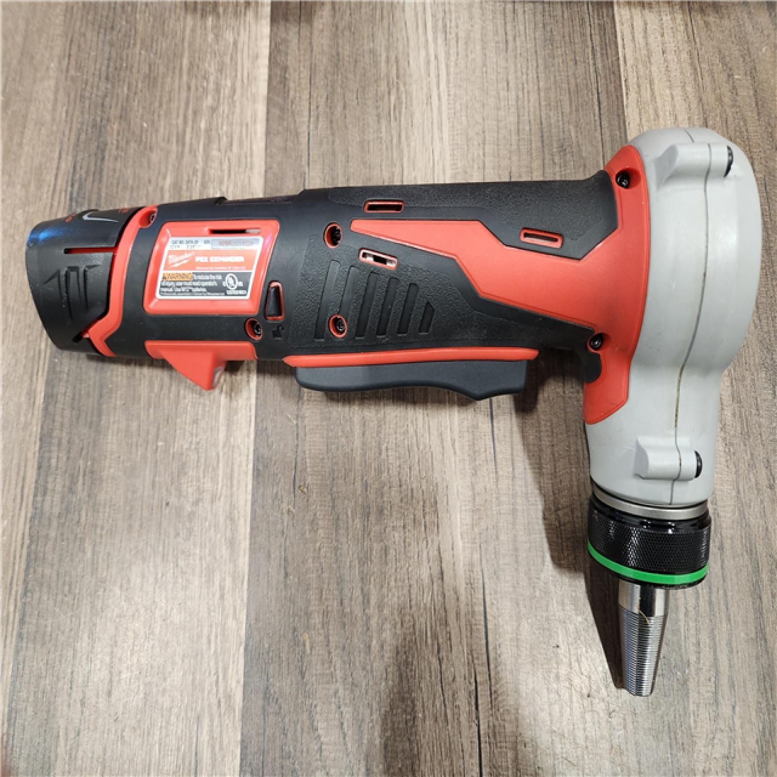 AS-IS- Milwaukee M12 12-Volt Lithium-Ion Cordless PEX Expansion Tool Kit with (2) 1.5 Ah Batteries  (3) Expansion Heads and Hard Case