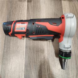 AS-IS- Milwaukee M12 12-Volt Lithium-Ion Cordless PEX Expansion Tool Kit with (2) 1.5 Ah Batteries  (3) Expansion Heads and Hard Case