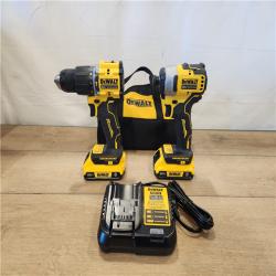 AS-IS- DEWALT ATOMIC 20-Volt MAX Lithium-Ion Cordless Combo Kit