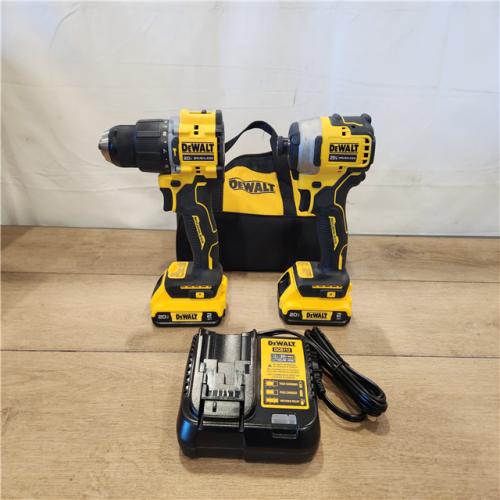 AS-IS- DEWALT ATOMIC 20-Volt MAX Lithium-Ion Cordless Combo Kit