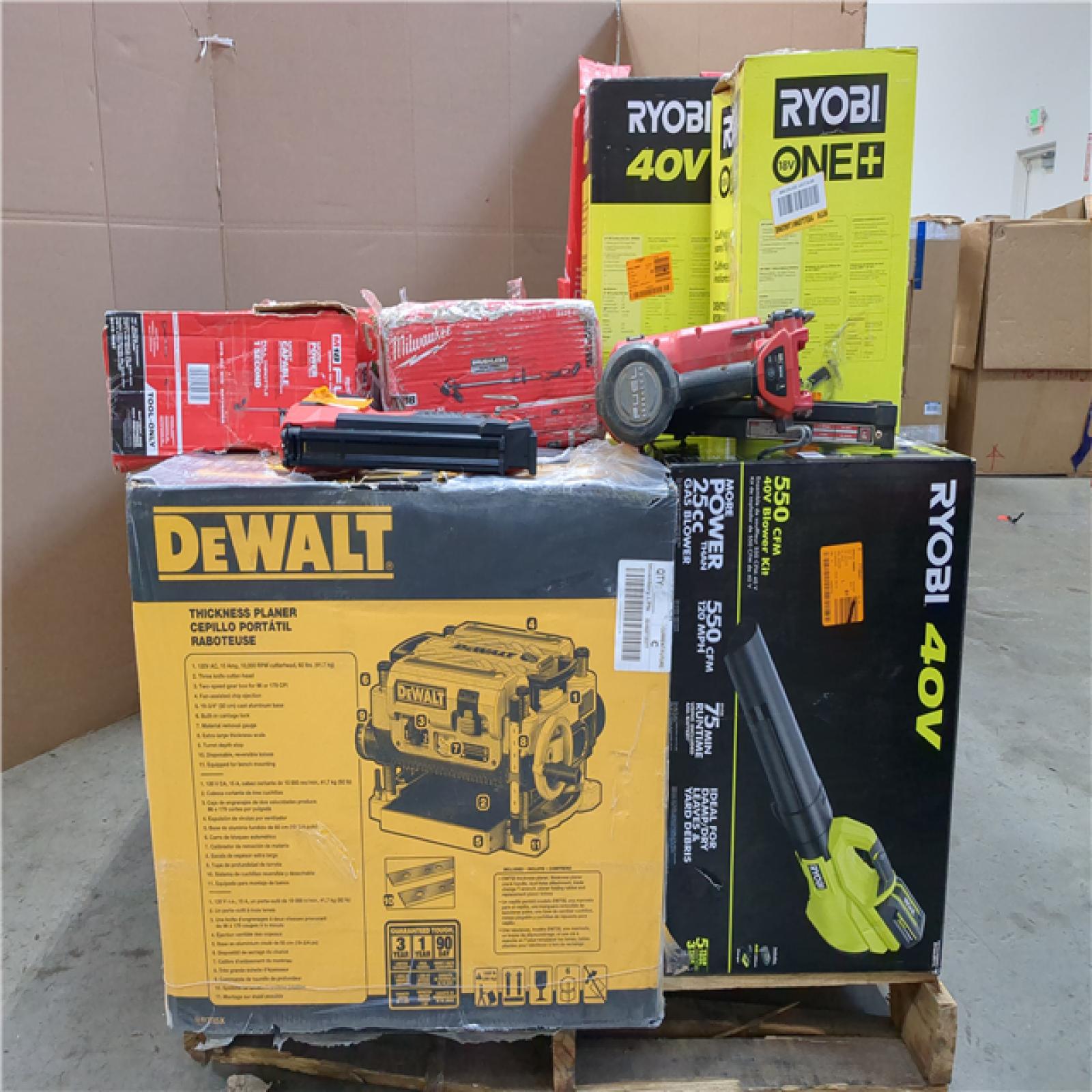 CALIFORNIA AS-IS TOOL PALLET