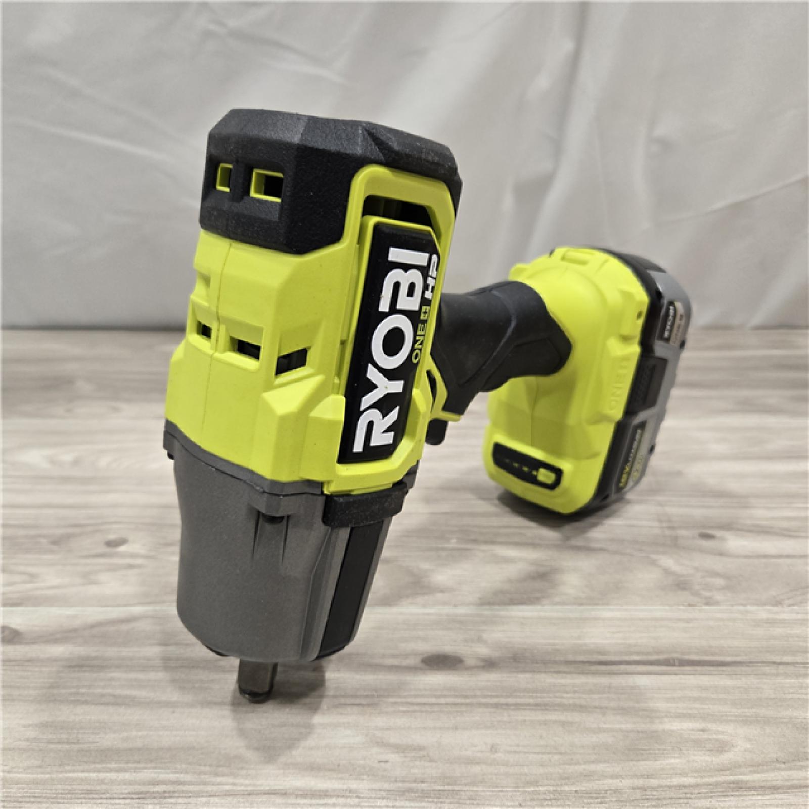 AS-IS ONE+ 18V Cordless 4-Mode 1/2 in. High Torque Impact Wrench Kit