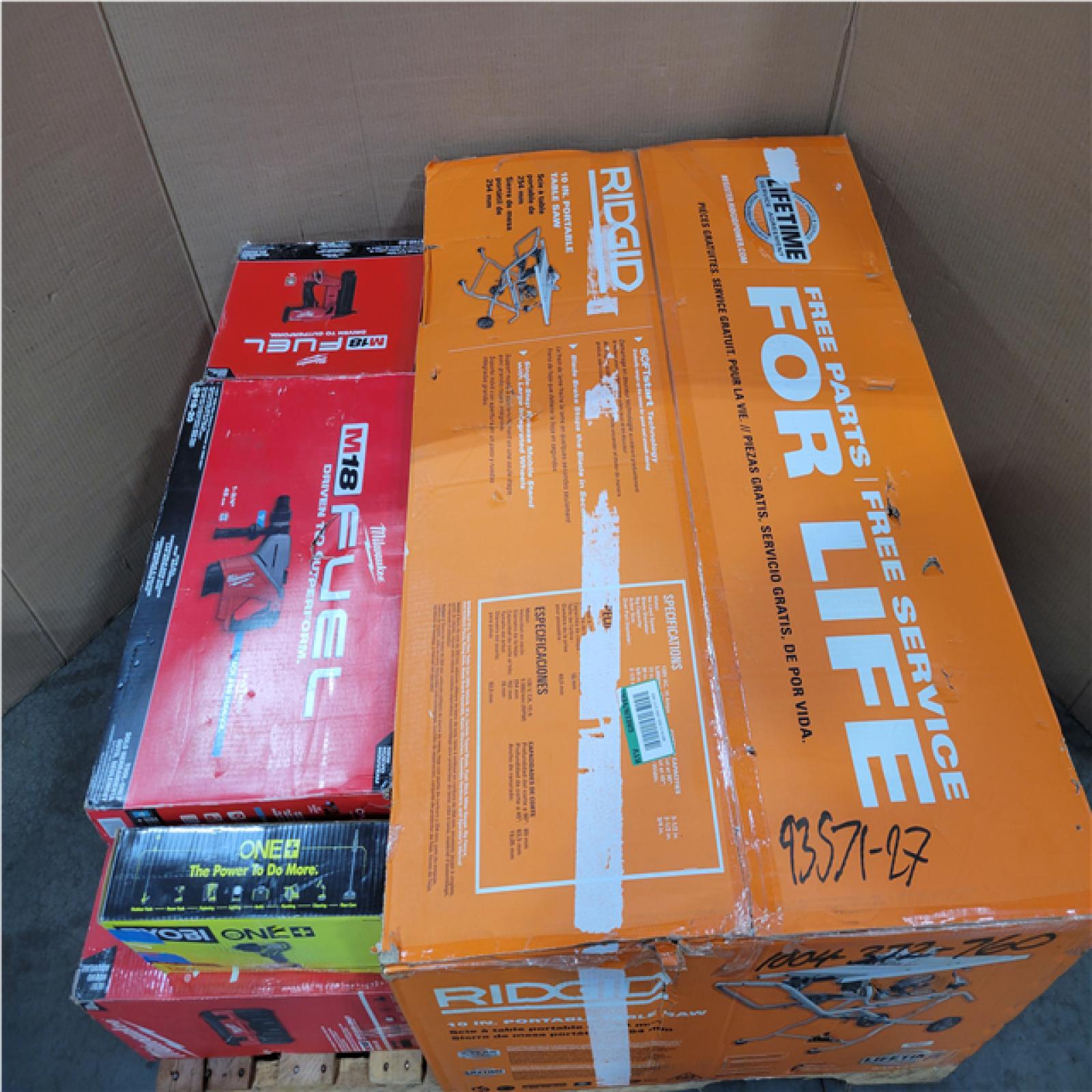 CALIFORNIA AS-IS TOOL PALLET
