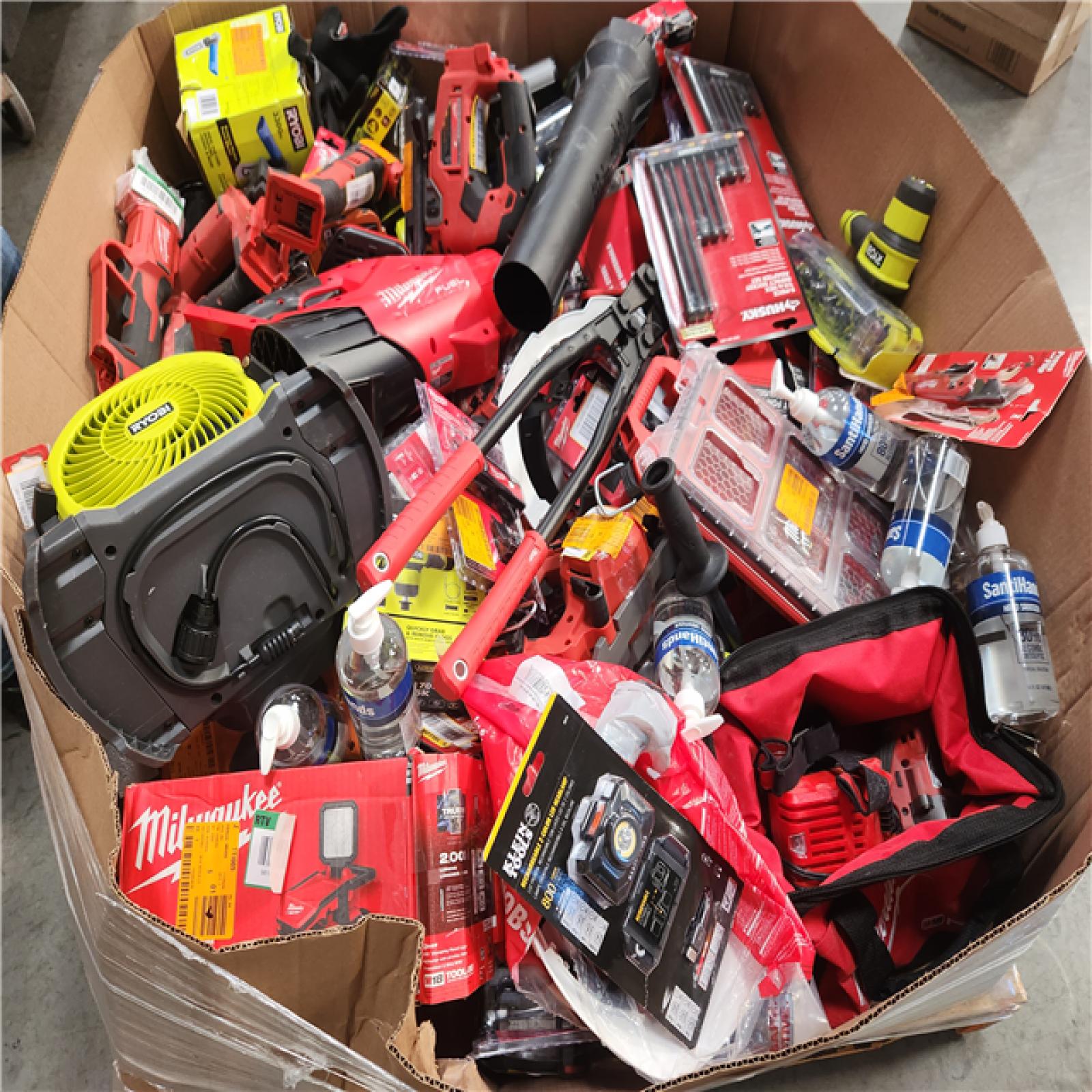 CALIFORNIA AS-IS TOOL PALLET