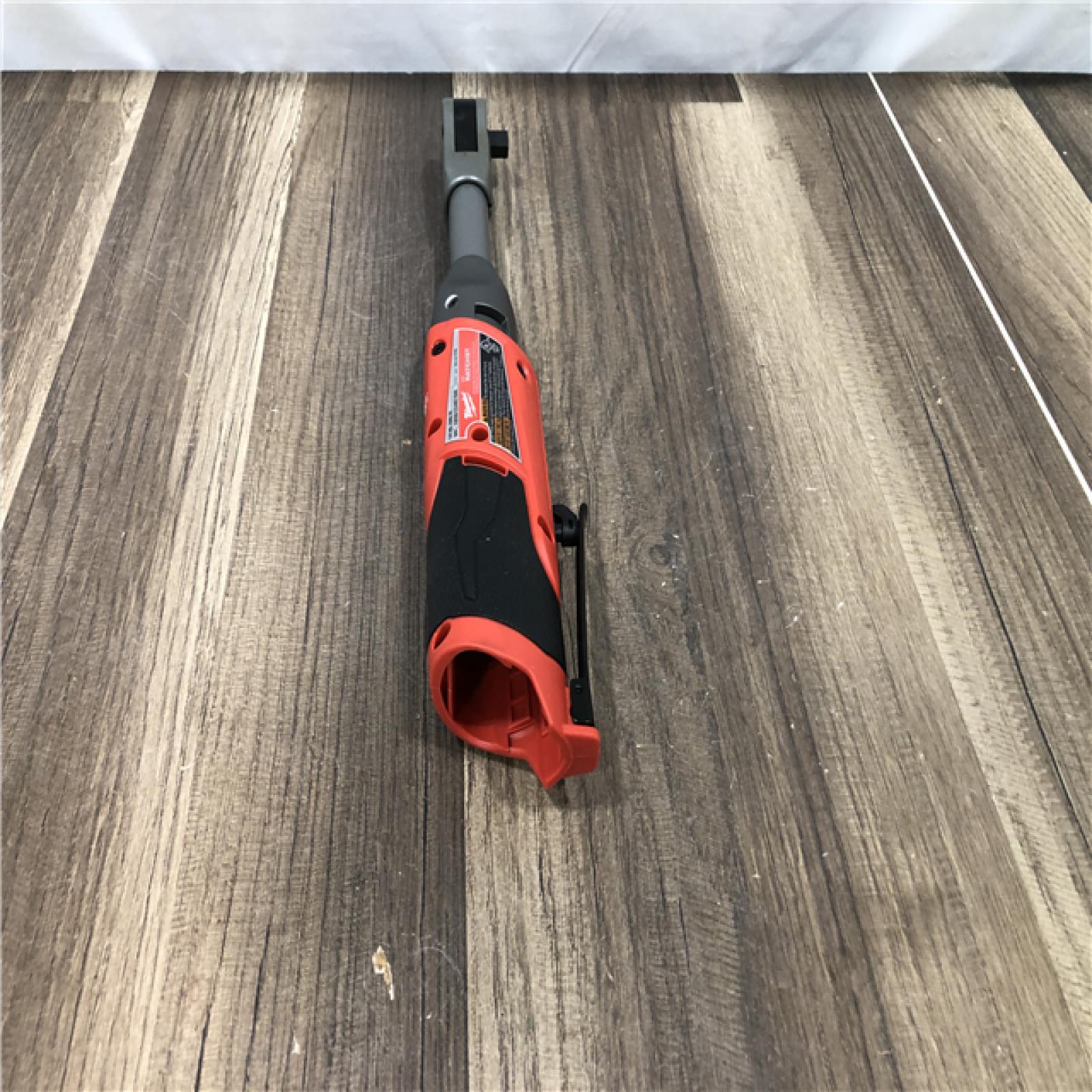 AS-IS Milwaukee FUEL 12V 3/8 in. Lithium-Ion Brushless Cordless Extended Reach Ratchet (Tool-Only)