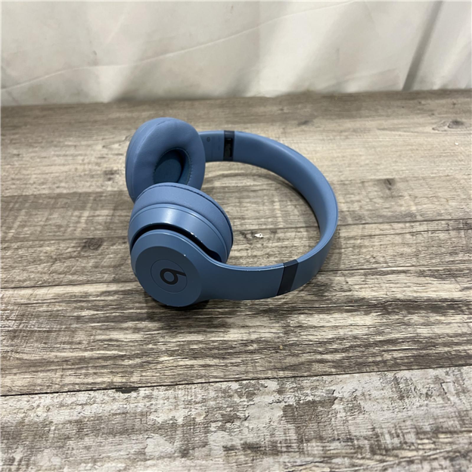 AS-IS Beats Solo 4 Bluetooth Wireless On-Ear Headphones - Slate Blue